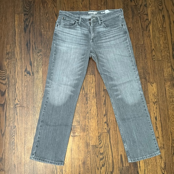 Wrangler Men's Slim Straight Jeans - 34x29 - Picture 1 of 5